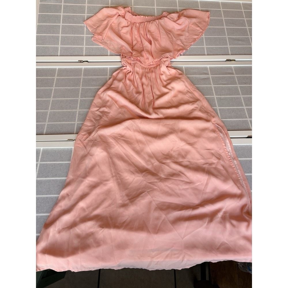 Show Me Your Mumu Sz M Pink Off Shoulder Spring Summer Wedding‎ Guest Dress